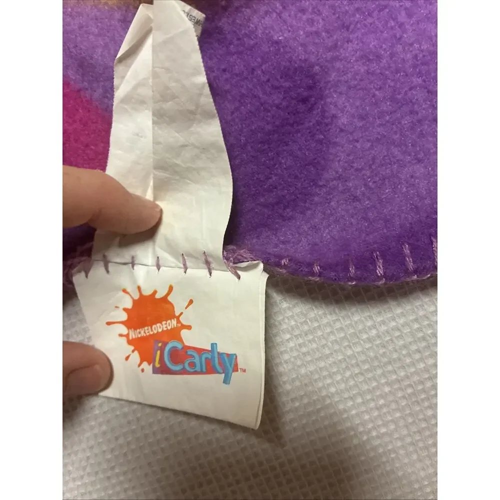 Y2K Vintage iCarly 58x50 Fleece Blanket 2009 Nickelodeon